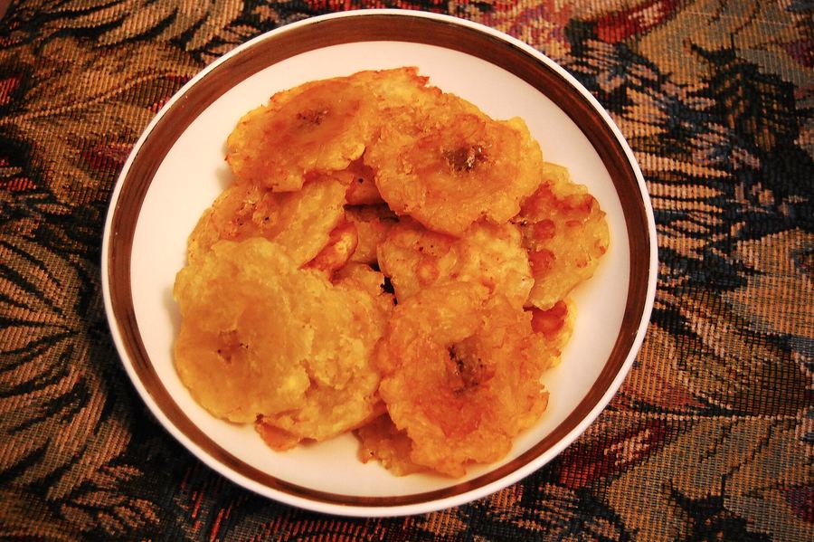 Patacones fritos